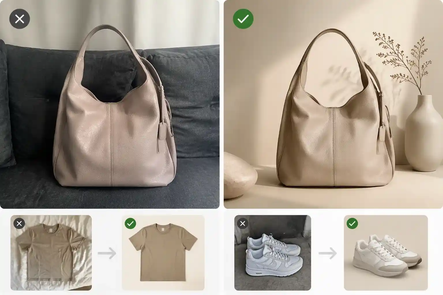 AI image editor for ecommerce product photos