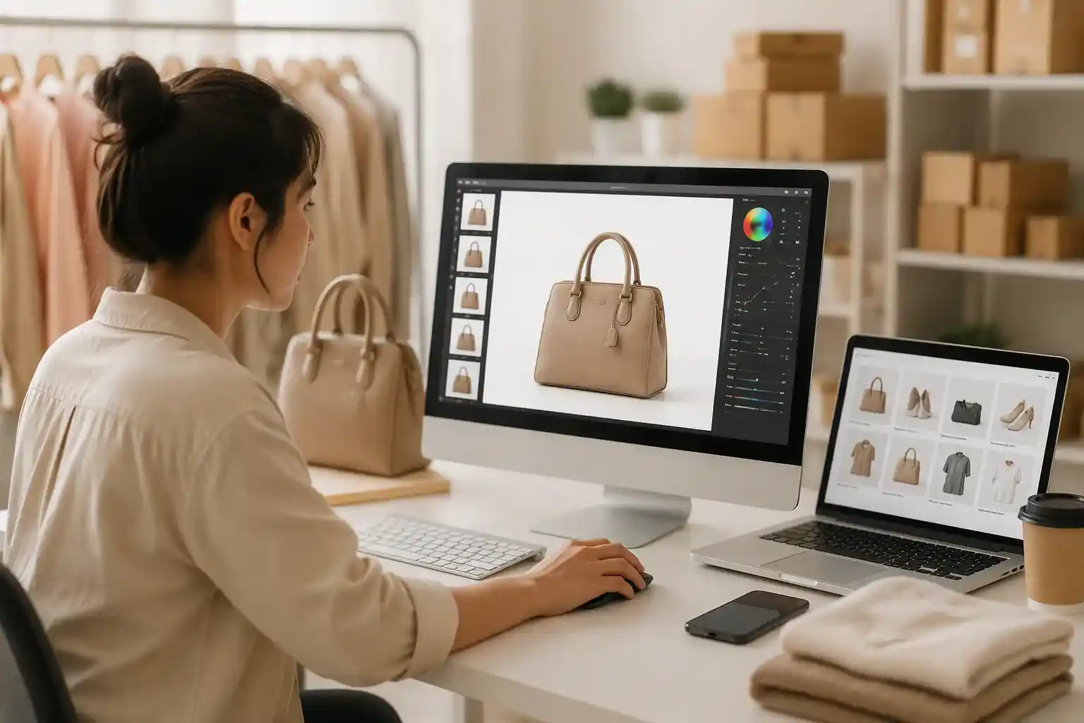AI photo editor for ecommerce product image editing