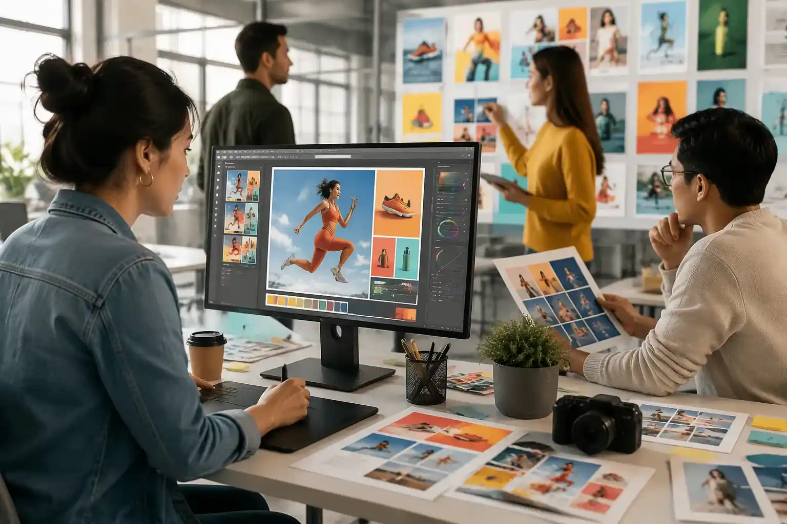 AI photo editor for marketing and campaign visuals